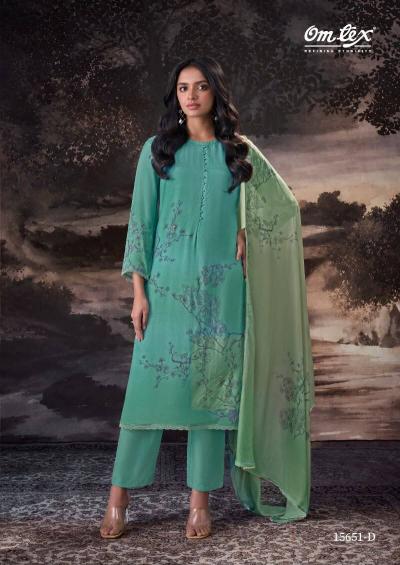 Omtex madisson unstitched dress material wholesale